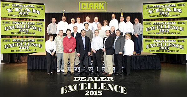 Dealer of Excellence and Top Performing Dealers for 2015